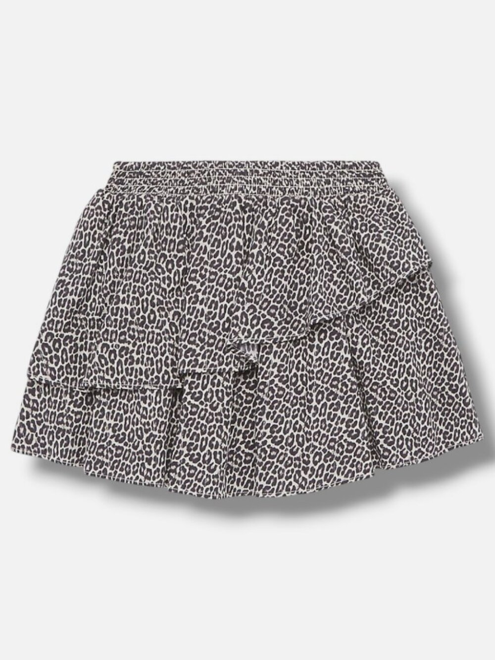 Everafter Girls Black Remi Double Ruffle Skirt Size 6